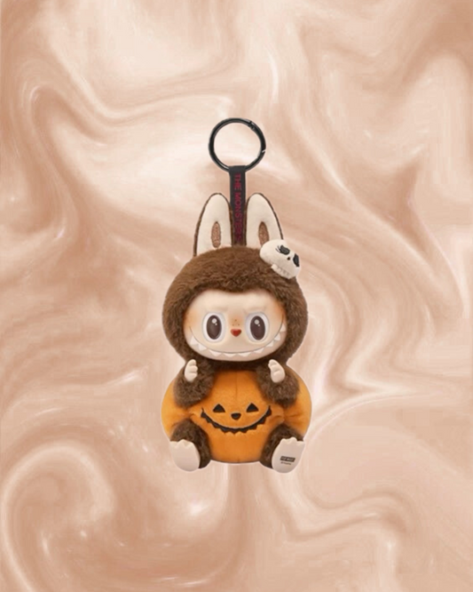 Labubu « SITTING PUMPKIN » – Édition Spéciale Halloween