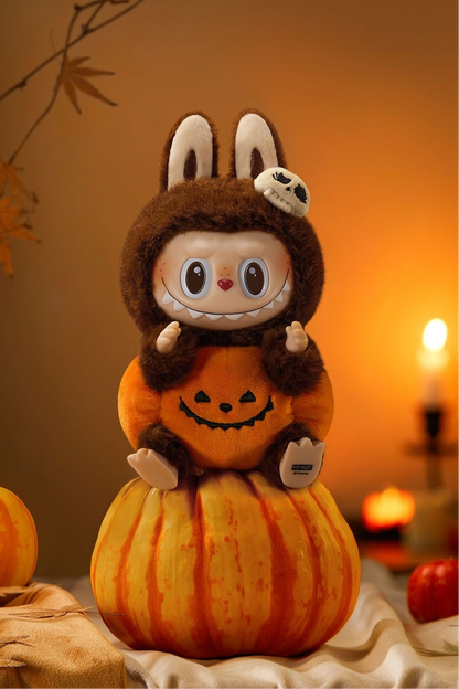 Labubu « SITTING PUMPKIN » – Édition Spéciale Halloween