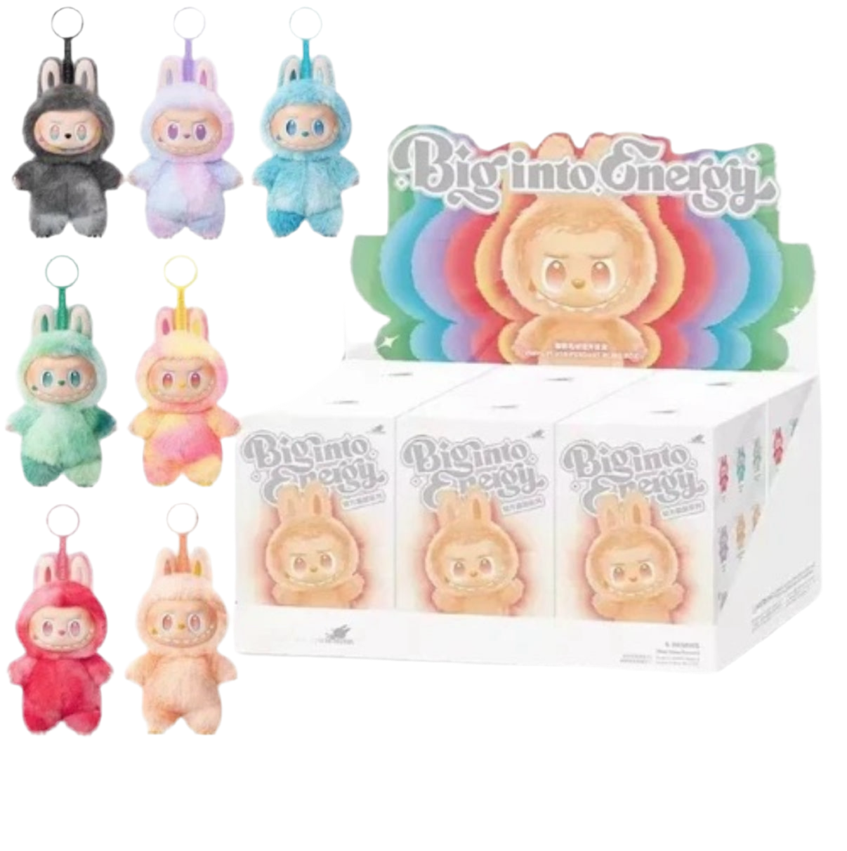 Labubu boîte mystère 6pcs - Big Into Energy